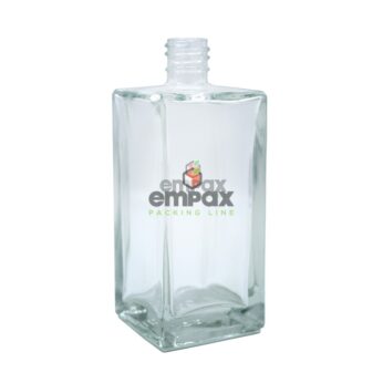 Botella de Vidrio cristal Cubo